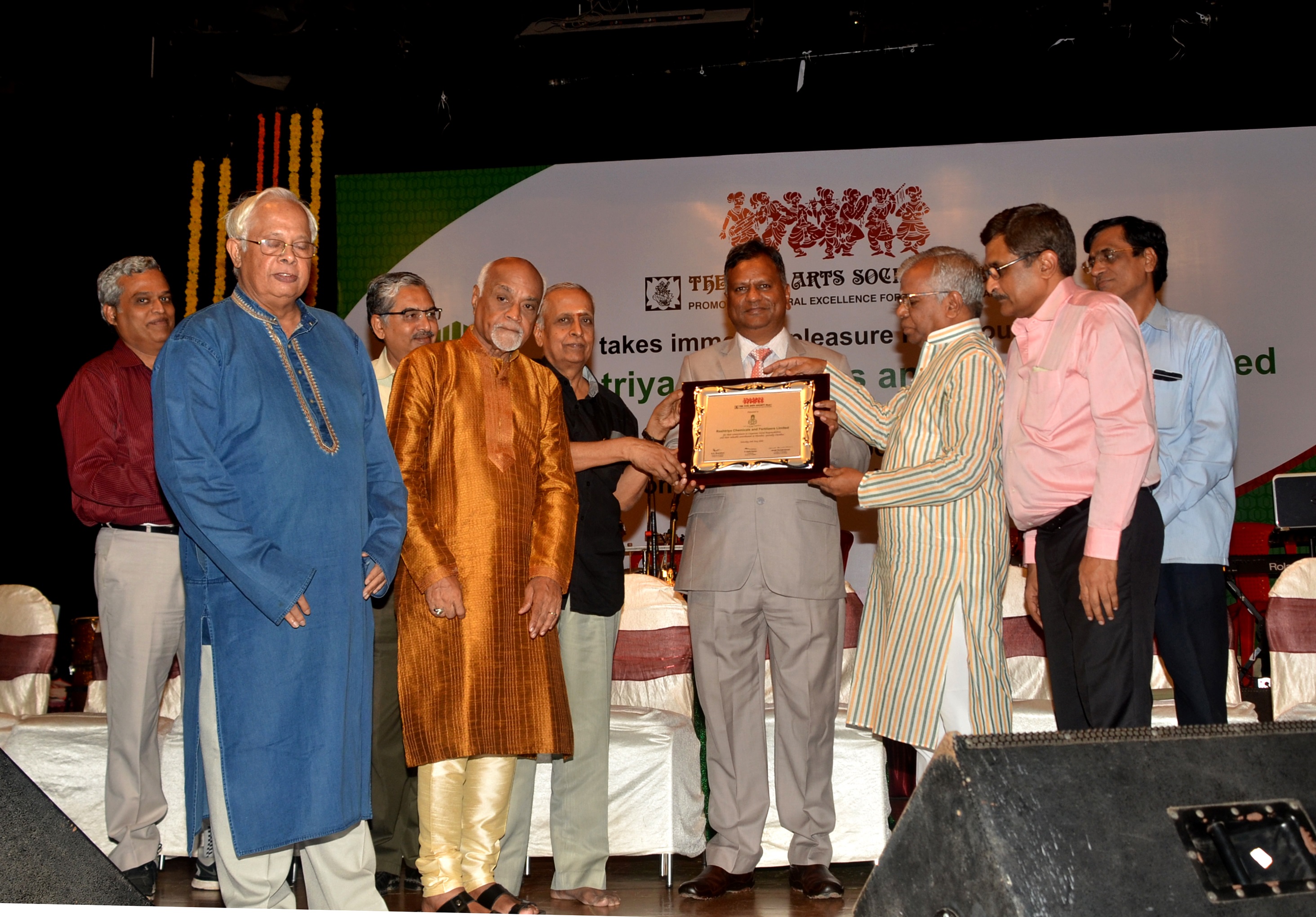 RCF CMD Felicitated for CSR activities by FAS