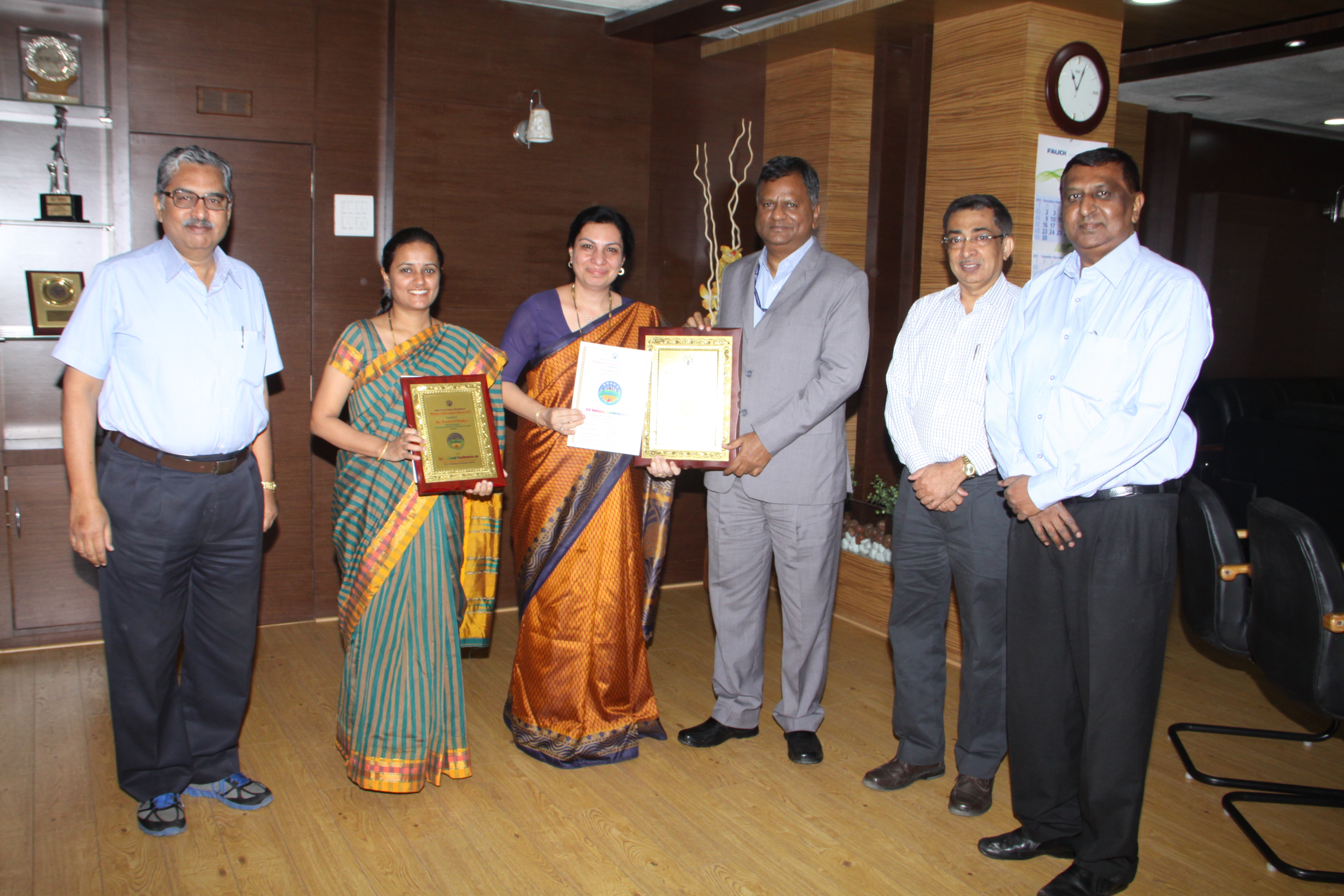 RCF Women employees bag Excellence Award- 2015